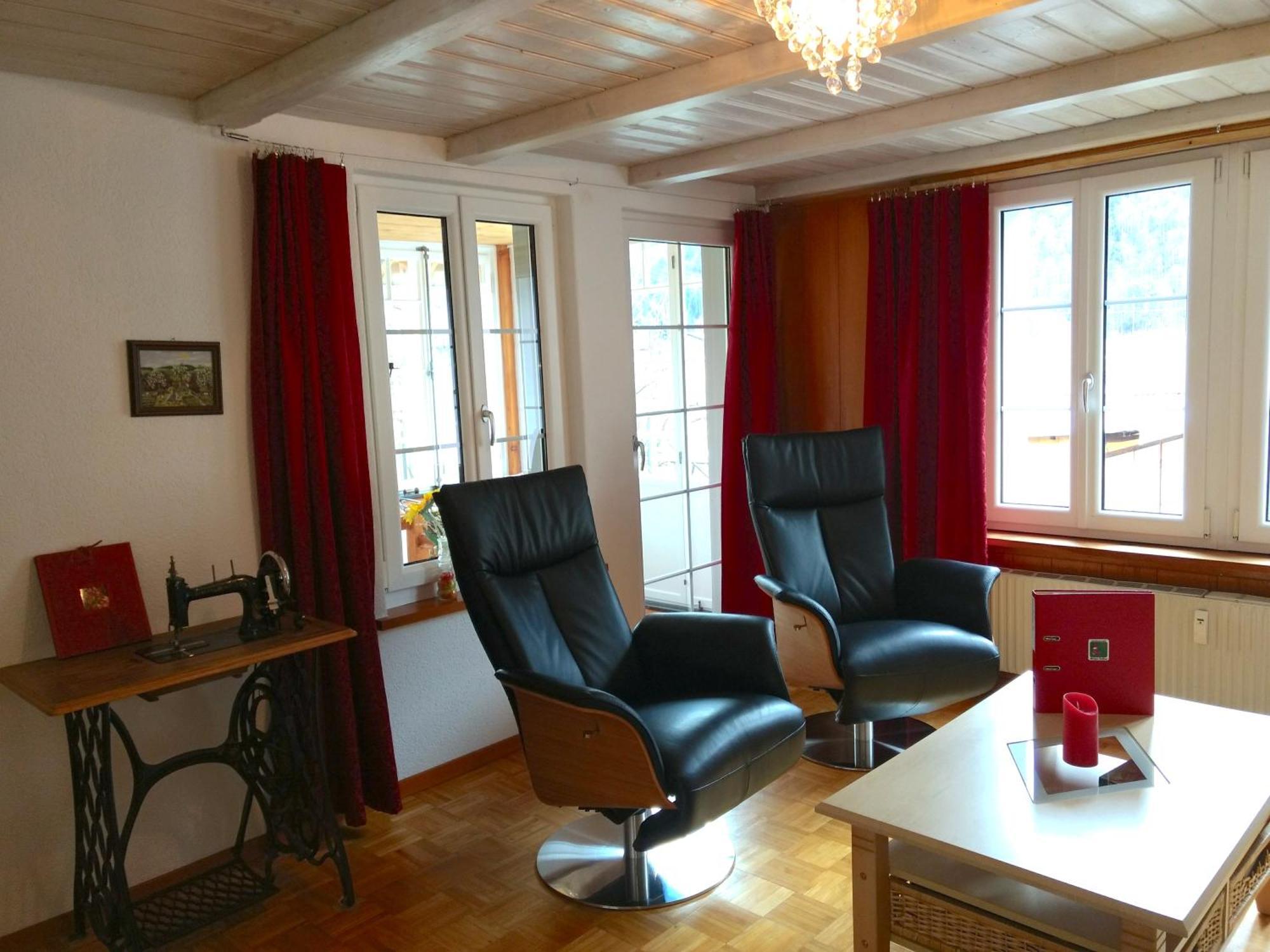 Mountain-Panorama Apartamento Meiringen Quarto foto